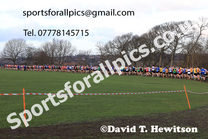 Senior Mens 2026 Northern Cross Country Champs., Pontefract Racecourse, Pontefract. Photo: David T. Hewitson/Sports for All Pics